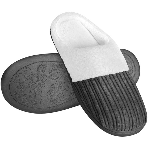 ⭐️ NY THREADS Cozy Fleece Slippers - Picture 1 of 16